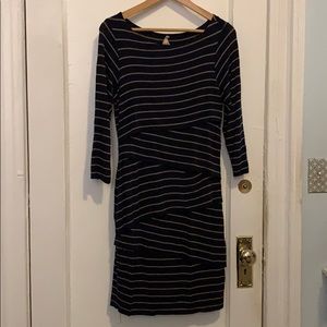 Jersey zig zag dress from Anthropologie - size L